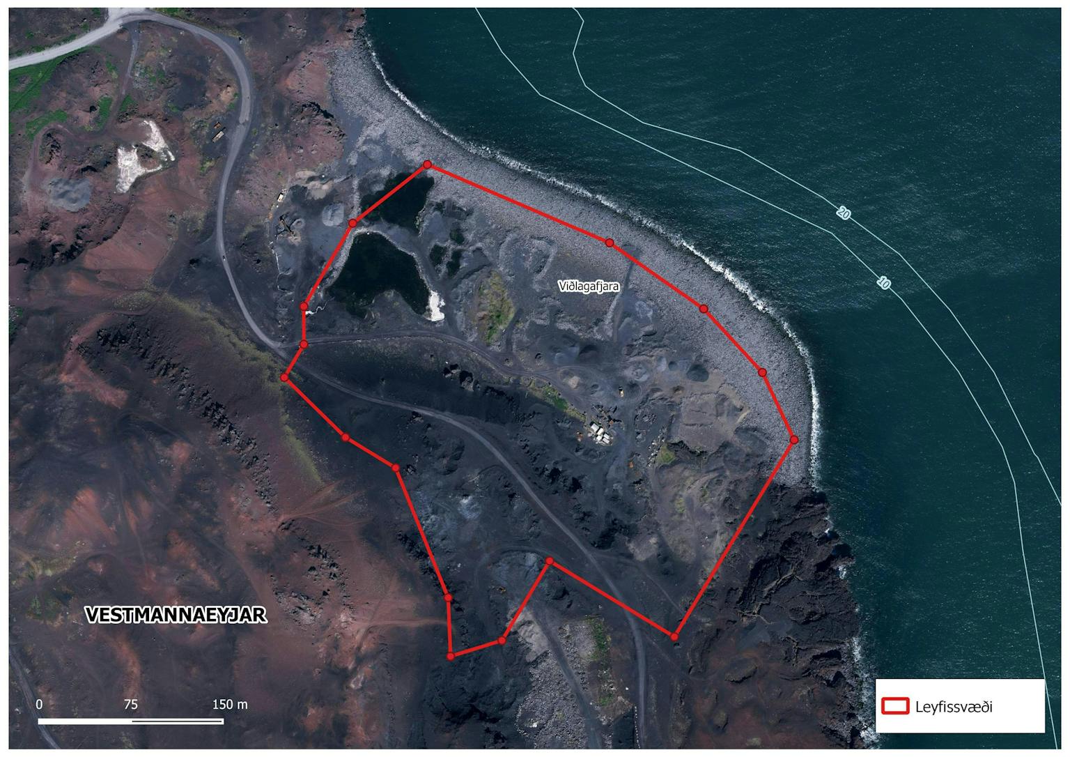 Orkustofnun has granted Laxey hf. a licence for the utilization of groundwater in Vestmannaeyjar